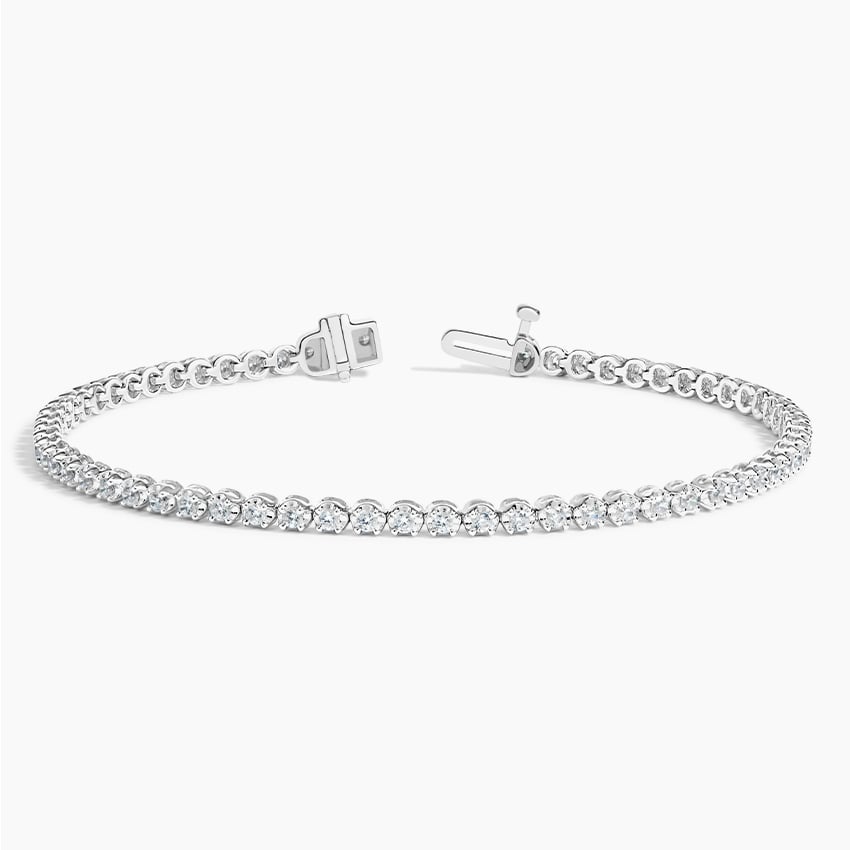 Adorned Diamond Tennis Bracelet