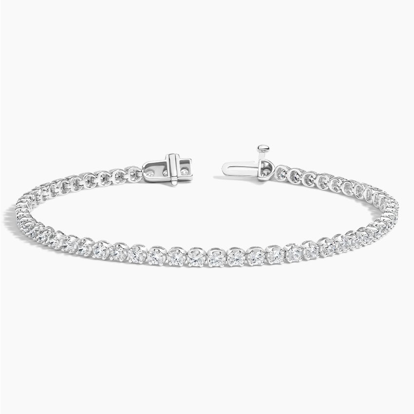Adorned Diamond Tennis Bracelet