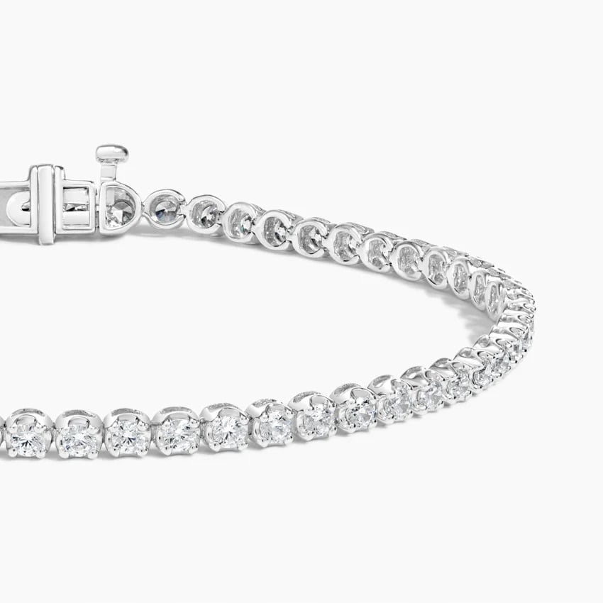 Adorned Diamond Tennis Bracelet