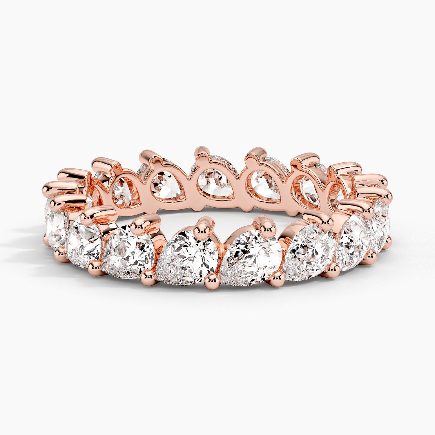 Pear Eternity Diamond Ring
