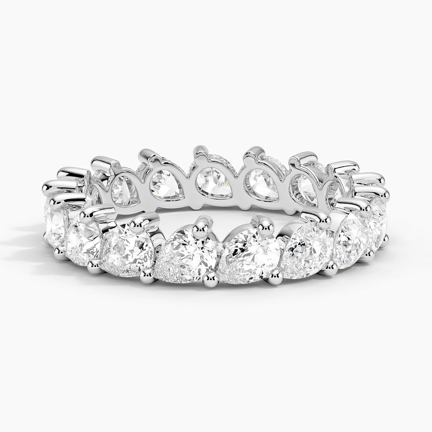 Pear Eternity Diamond Ring