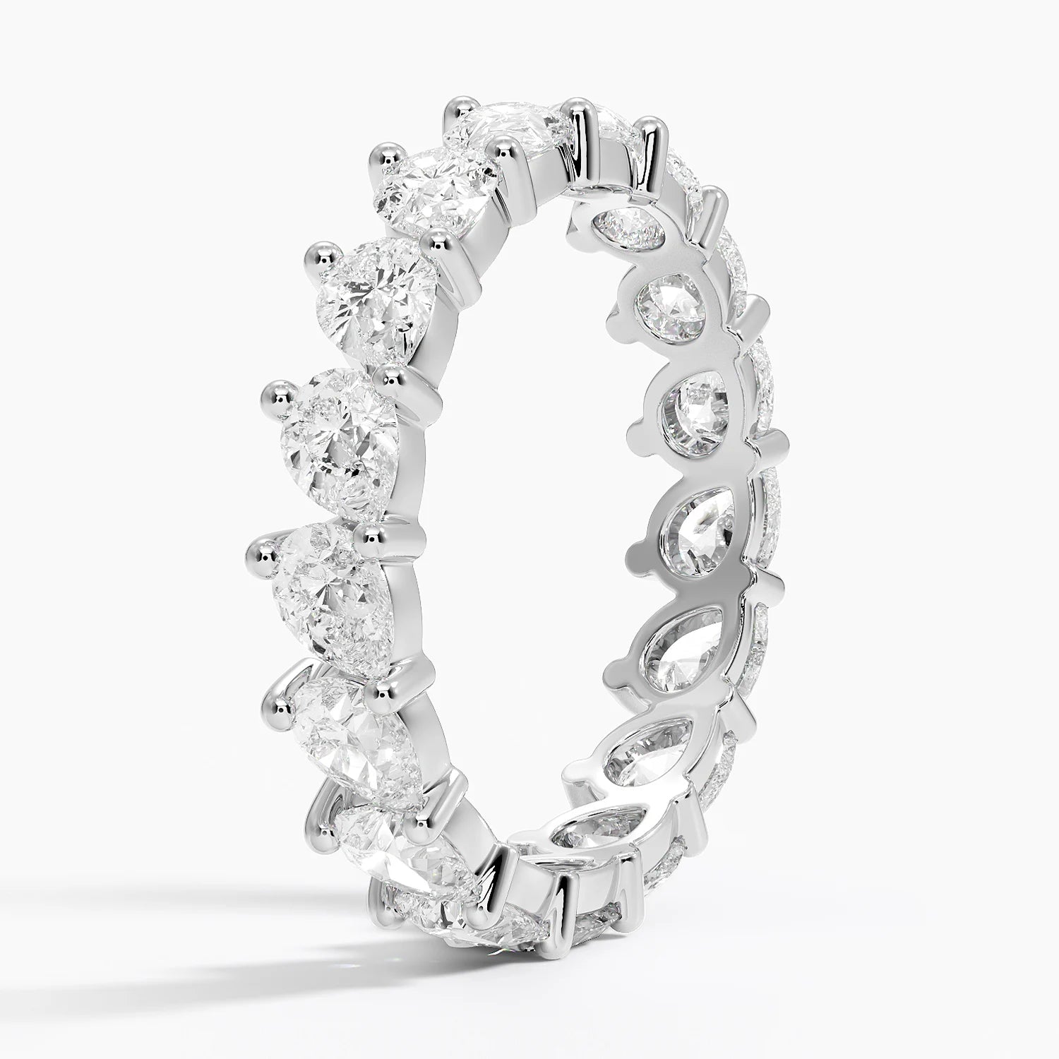Pear Eternity Diamond Ring