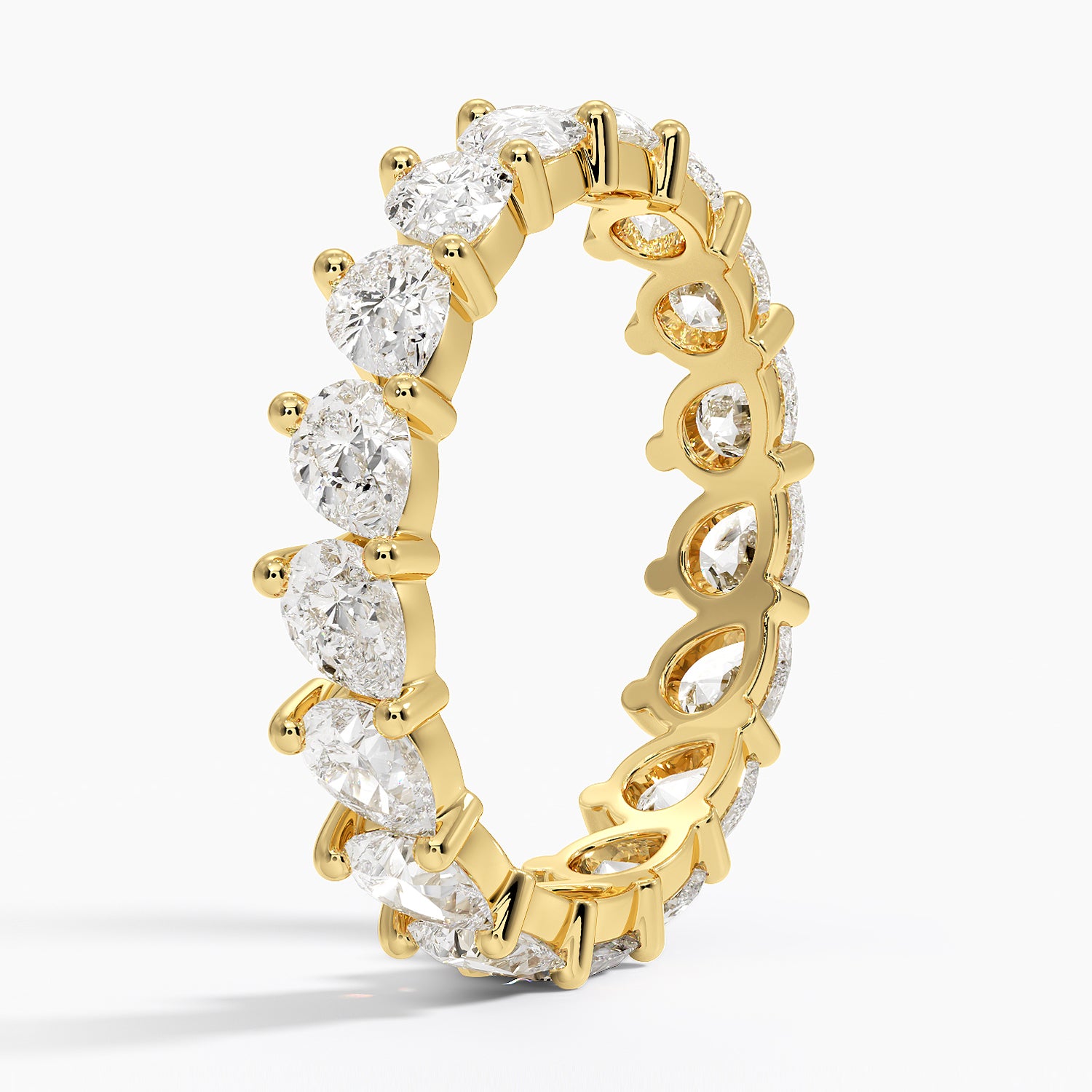 Pear Eternity Diamond Ring