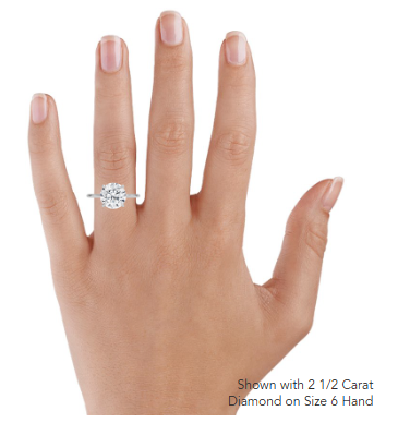 Perfect Fit Solitaire Engagement Ring