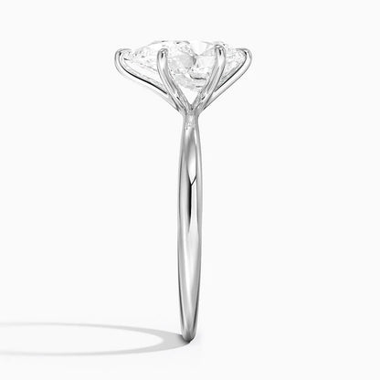 Каблучка з діамантом солітер Freesia Pear Cut