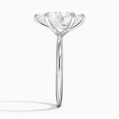 Каблучка з діамантом солітер Freesia Pear Cut