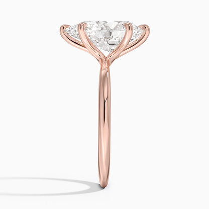 Каблучка з діамантом солітер Freesia Pear Cut