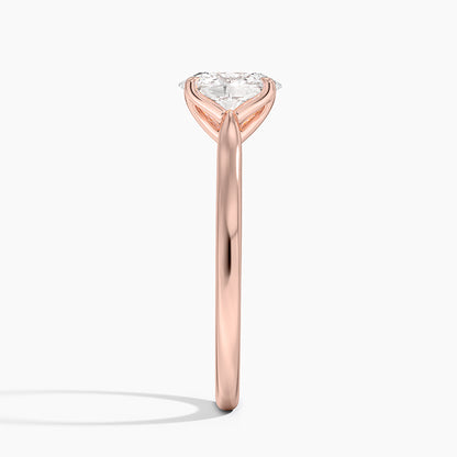 Elodie Cathedral Solitaire Ring