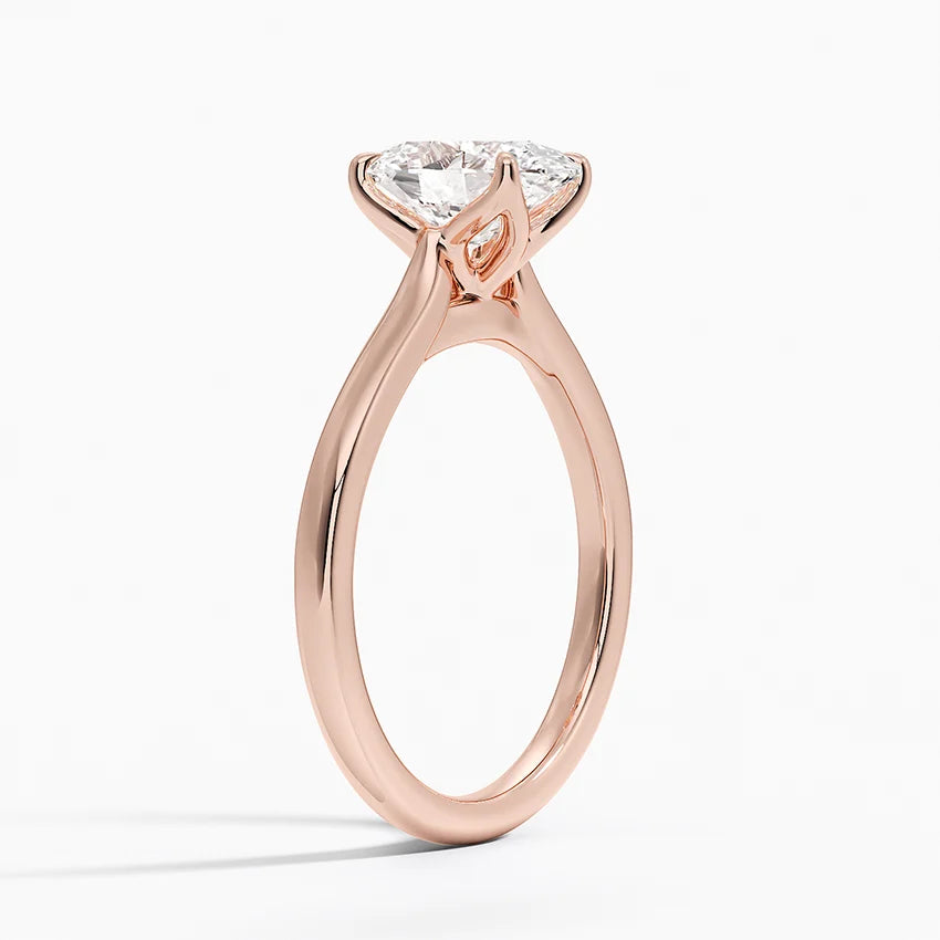 Elodie Cathedral Solitaire Ring