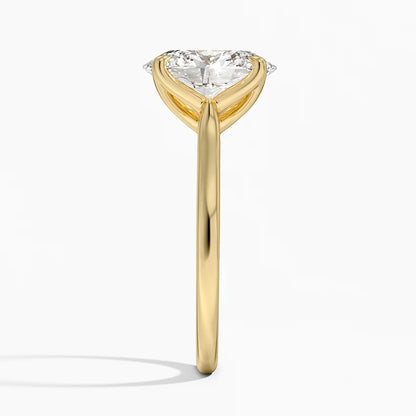 Elodie Cathedral Solitaire Ring