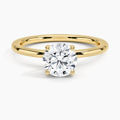 Perfect Fit Solitaire Engagement Ring