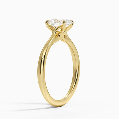 Freesia Cathedral Solitaire Ring