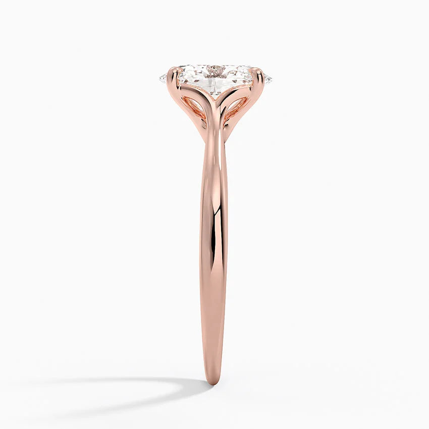 Freesia Cathedral Solitaire Ring