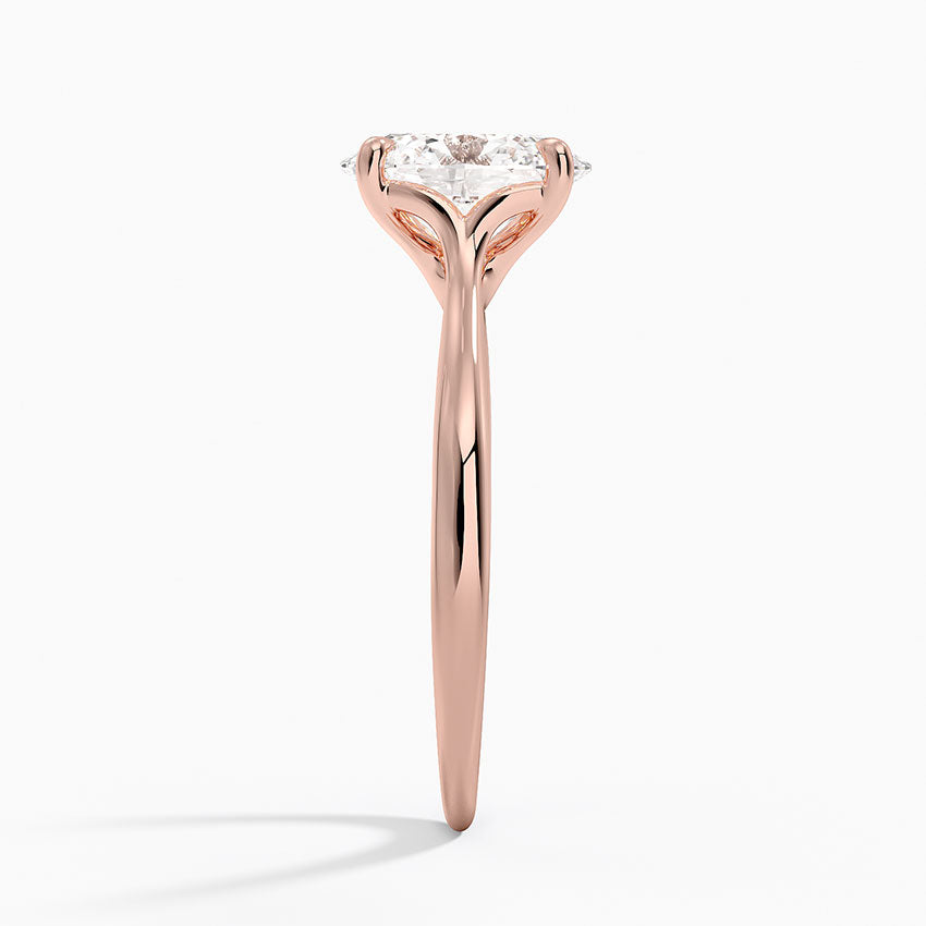 Freesia Cathedral Solitaire Ring