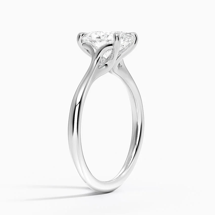 Freesia Cathedral Solitaire Ring