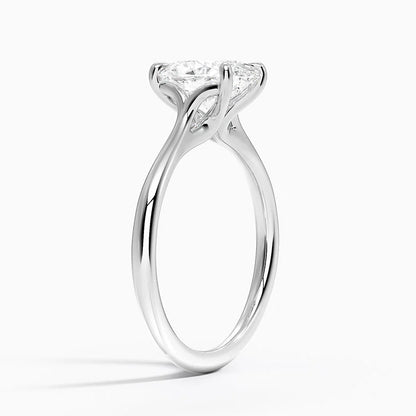Freesia Cathedral Solitaire Ring