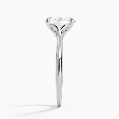 Freesia Cathedral Solitaire Ring