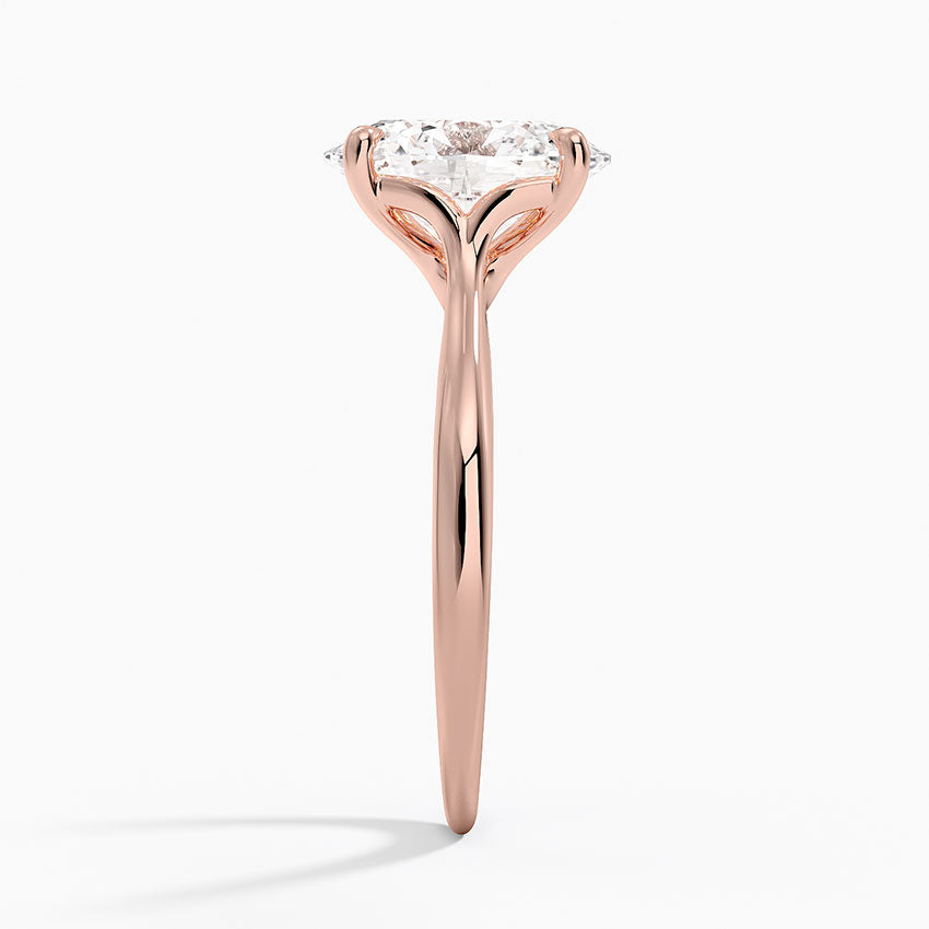 Freesia Cathedral Solitaire Ring