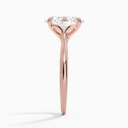 Freesia Cathedral Solitaire Ring