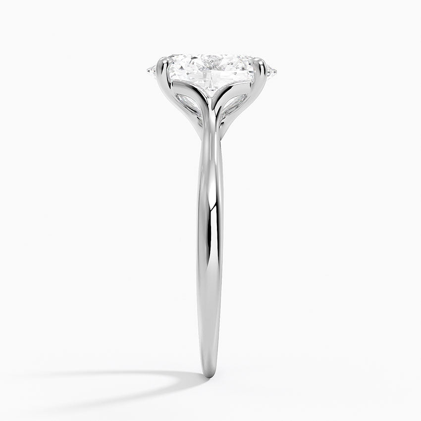 Freesia Cathedral Solitaire Ring