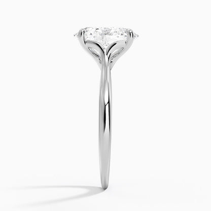 Freesia Cathedral Solitaire Ring