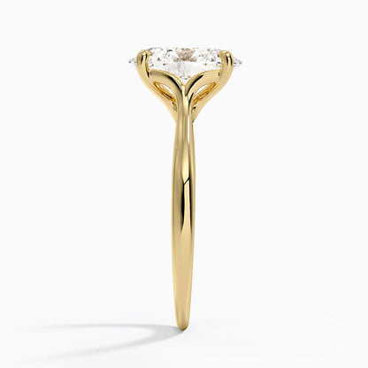 Freesia Cathedral Solitaire Ring