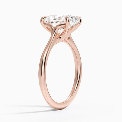 Freesia Cathedral Solitaire Ring