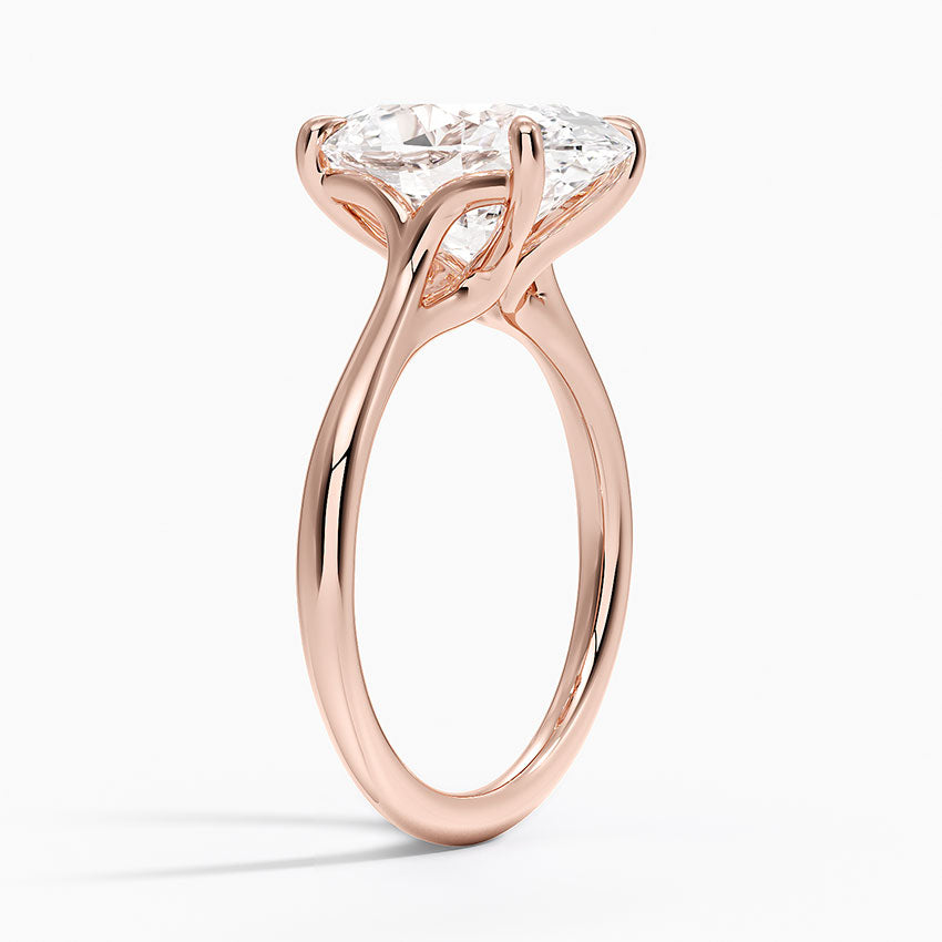 Freesia Cathedral Solitaire Ring