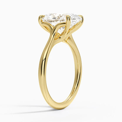 Freesia Cathedral Solitaire Ring