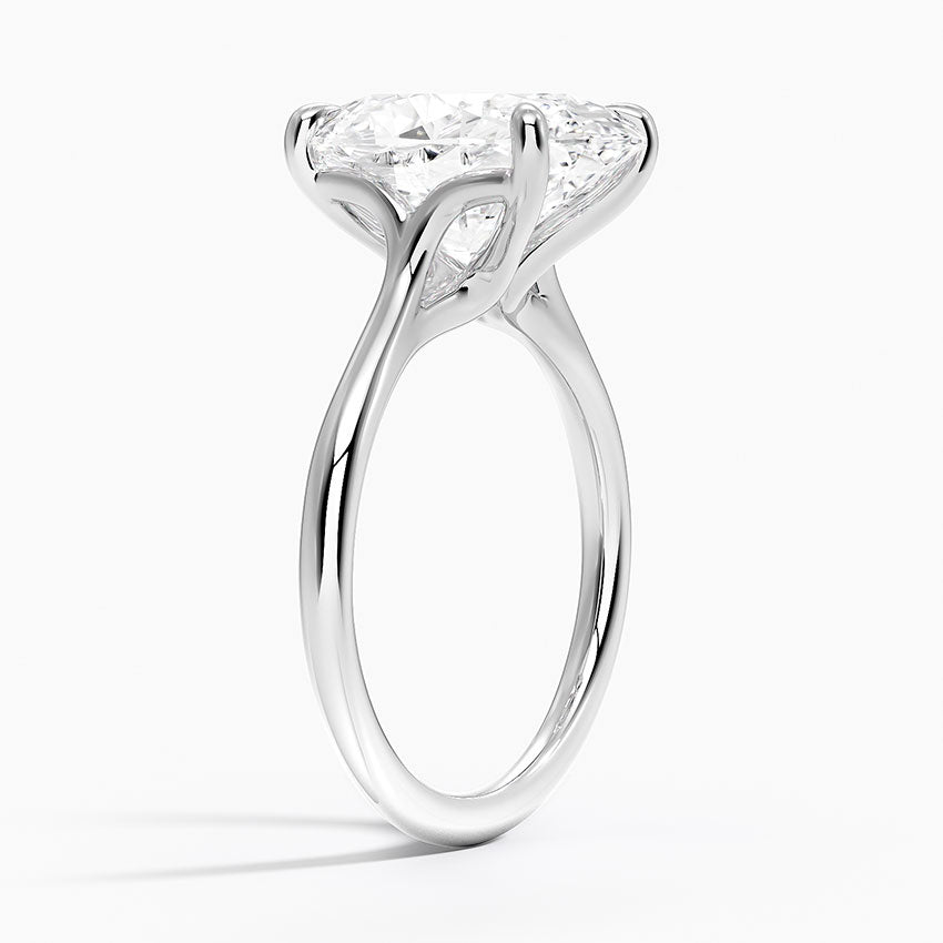 Freesia Cathedral Solitaire Ring