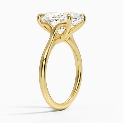 Freesia Cathedral Solitaire Ring