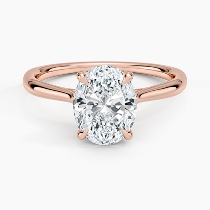 Freesia Cathedral Solitaire Ring