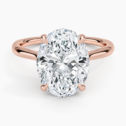 Freesia Cathedral Solitaire Ring