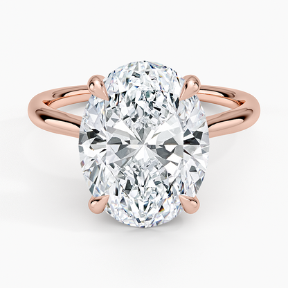 Freesia Cathedral Solitaire Ring