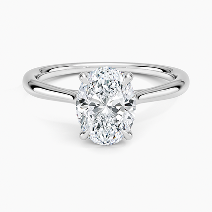 Freesia Cathedral Solitaire Ring