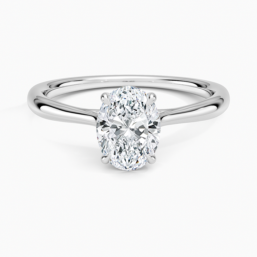 Freesia Cathedral Solitaire Ring