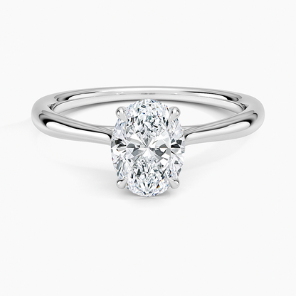 Freesia Cathedral Solitaire Ring