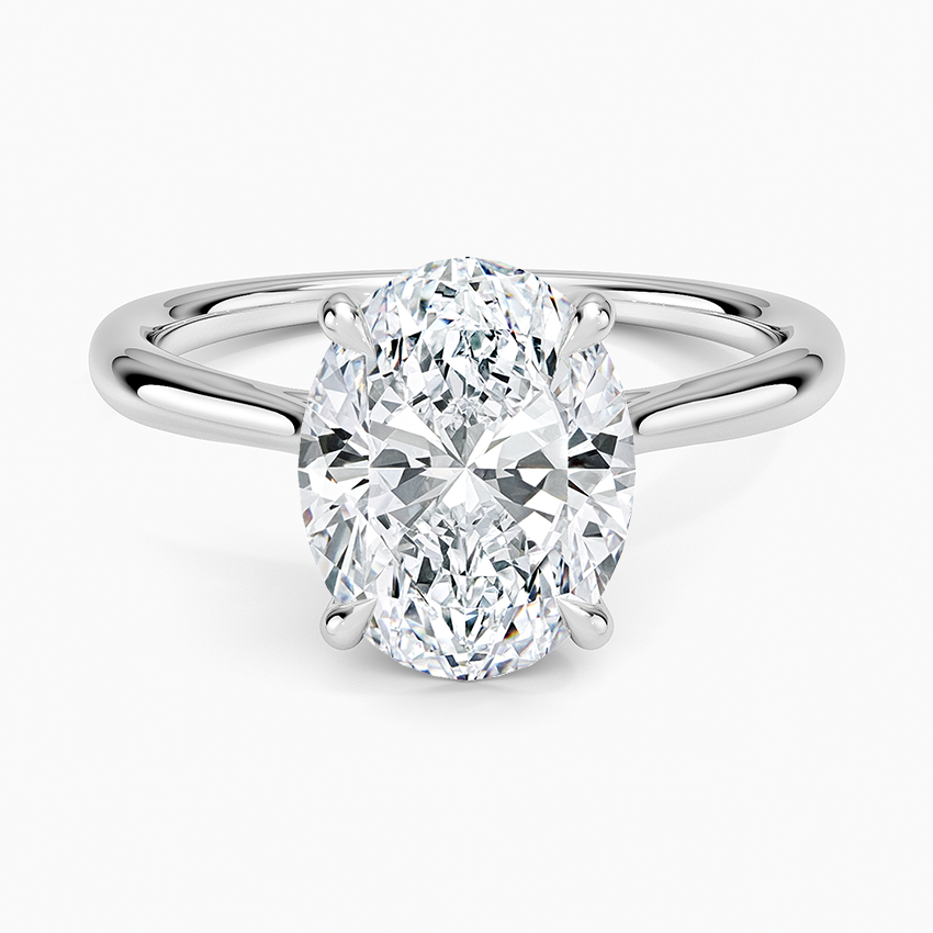 Freesia Cathedral Solitaire Ring