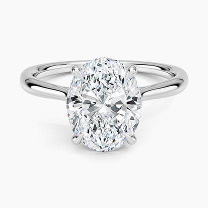 Freesia Cathedral Solitaire Ring