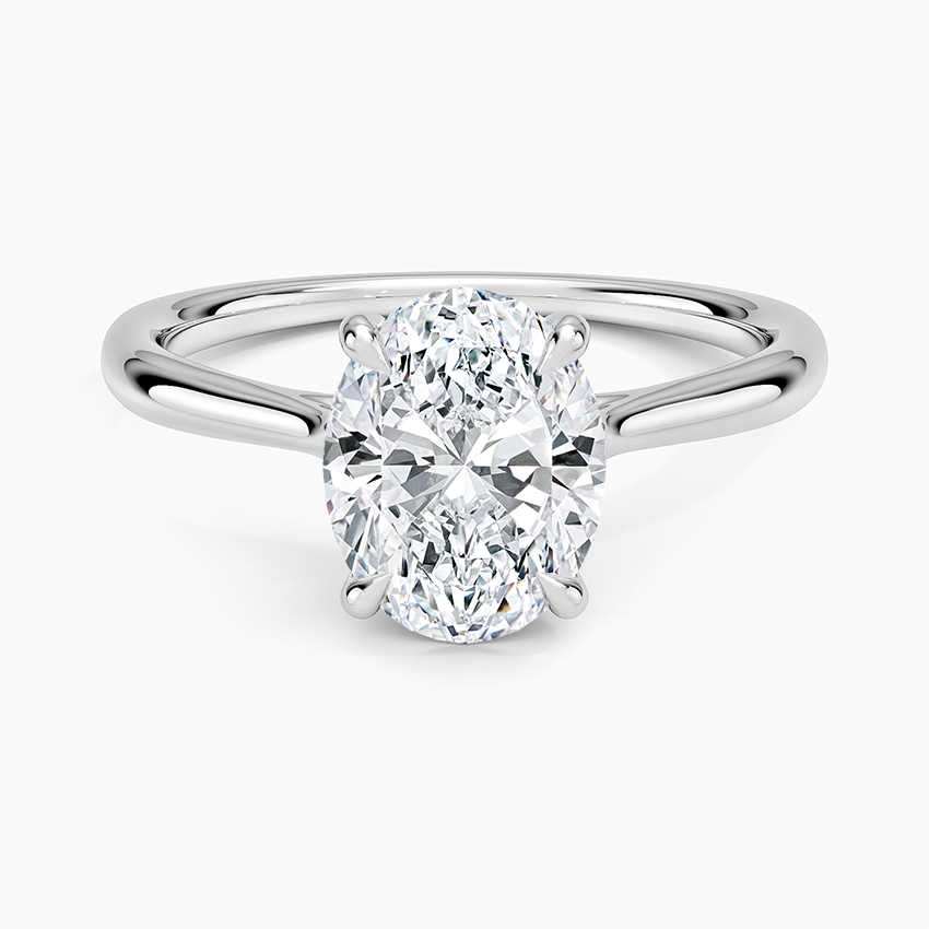 Freesia Cathedral Solitaire Ring