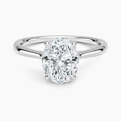 Freesia Cathedral Solitaire Ring