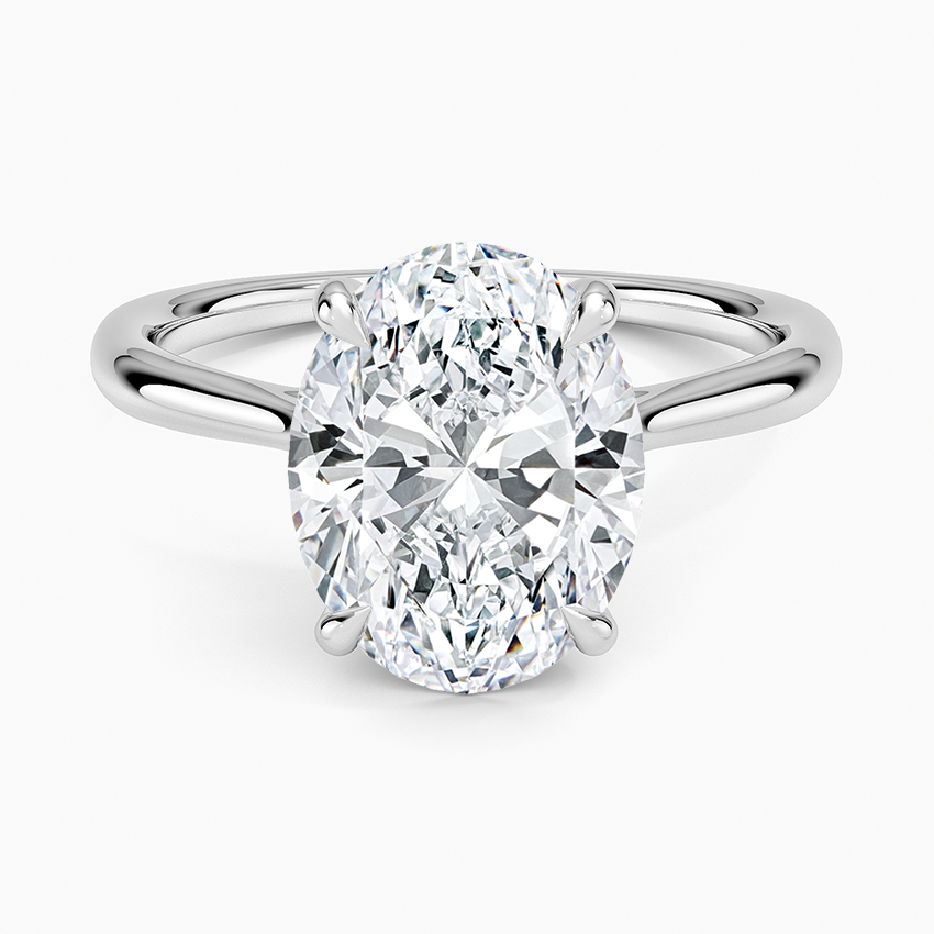 Freesia Cathedral Solitaire Ring