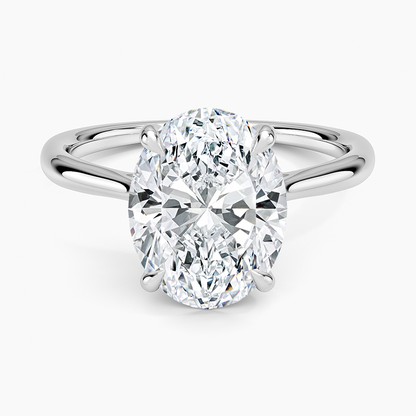 Freesia Cathedral Solitaire Ring