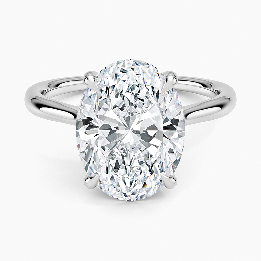 Freesia Cathedral Solitaire Ring