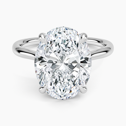 Freesia Cathedral Solitaire Ring