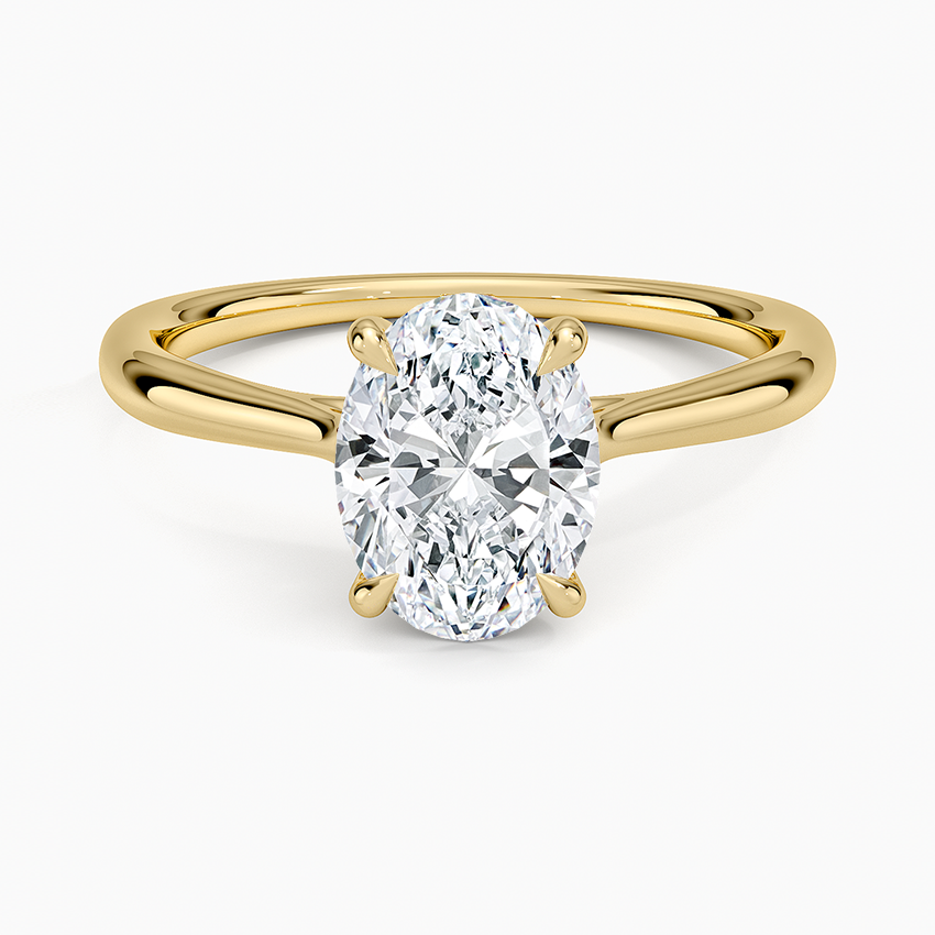Freesia Cathedral Solitaire Ring