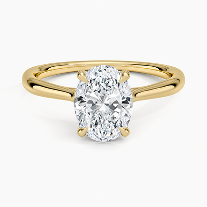 Freesia Cathedral Solitaire Ring