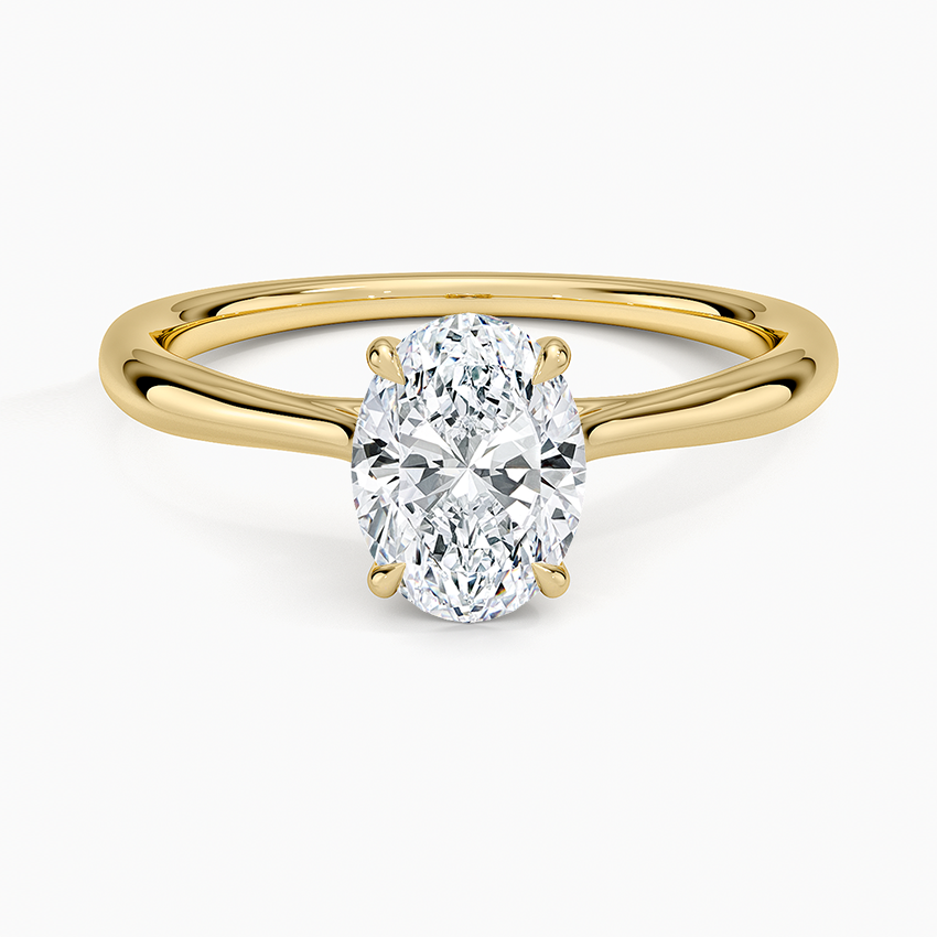 Freesia Cathedral Solitaire Ring