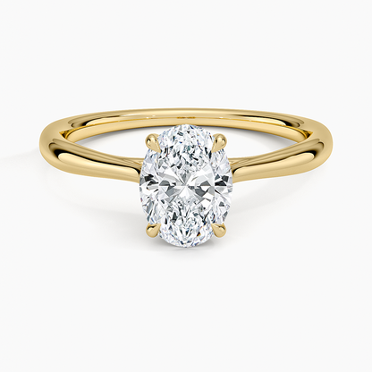 Freesia Cathedral Solitaire Ring
