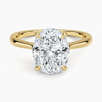 Freesia Cathedral Solitaire Ring